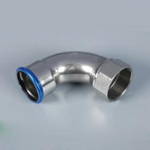 China 2Mpa Carbon Steel Press Fittings 90 Degree Pipe Elbow OEM Accept factory