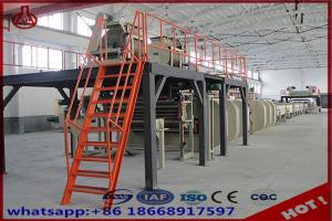 China Automatic Wall Plastering Fiber Cement Board Production Line 1500 Sheets Capacity factory