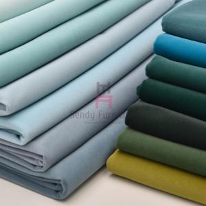 China Fireproof 1.8m Width Furniture Color Palette 450g/M  Velvet Linen on sale