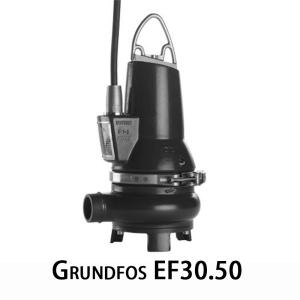 China Grundfos Ef30.50 Submersible Sewage Pump Non Clogging Flood Rain Water Dirty Water Transfer Submersible Sewage Water Pump on sale