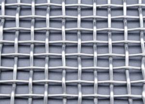 China 2mm Diameter 10mm Aperture Stainless Crimped Wire Mesh Ss316 factory