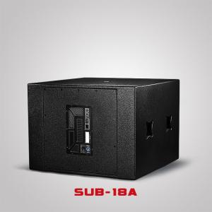 China 18inch Active Subwoofer Wooden Dj Bass Speaker Cabinet Sound System Box SUB-18A on sale