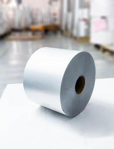 China Acrylic Adhesive Sticky Back White Paper , Release Liner Roll 50u Surface Thickness factory