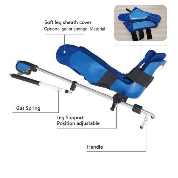 150-180kg Operating Table Leg Holder Stirrup Type Pneumatic Lithotomy Leg Frame Holder Support