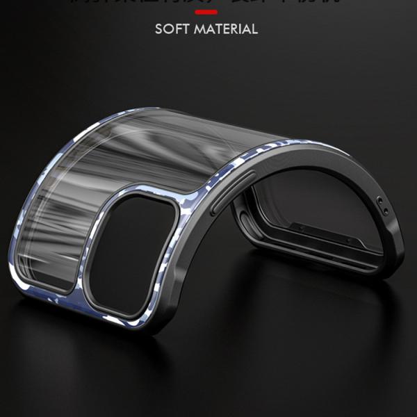 Scratchproof Designer Cell Phone Cases PC TPU Hybrid High Transparency For Iphone