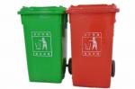 Large 50L, 100L, 120L, 240L outdoor recycling wheelie PLASTIC TRASH CAN bins