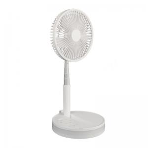 China Folding Small Table Top Fan Custom Printed With 10000mAh Battery on sale