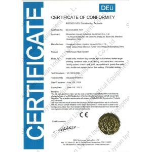Shenzhen Liyuan Industrial Equipment Co., Ltd. Certifications