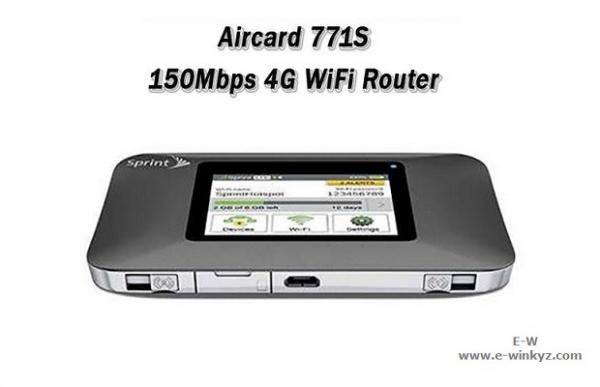 China Netgear Zing Mobile Hotspot AirCard 771S Sprint mobile hotspot with a touch screen factory