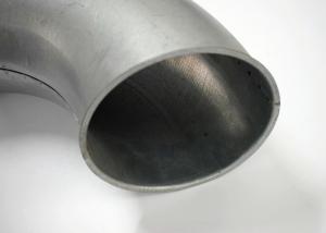 China Galvanized Steel Long Radius 45 Degree Dust Extraction Pipe Bends For Ductwork System factory
