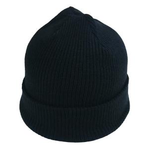China Female Soft Wool Oversized Knit Beanie Hats Solid Crochet Beanie Cap Black Gray factory
