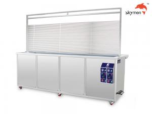 China Curtain Industrial Ultrasonic Cleaner 3m Length 3600W Ultrasonic Blind Cleaning Machine factory