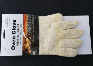 China High Temperature Heat Resistant Gloves oven proof comfortable wear for bbq 26cm Length EN407 Certified ZS7-003 factory