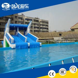 China hot selling outdoor inflatable water slide, inflatable slide on sale