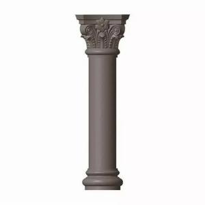 China Custom-Made Roman Column Pillar Wax Candle Holder Mold Cement Concrete Plaster DIY Home Decoration Supplies factory