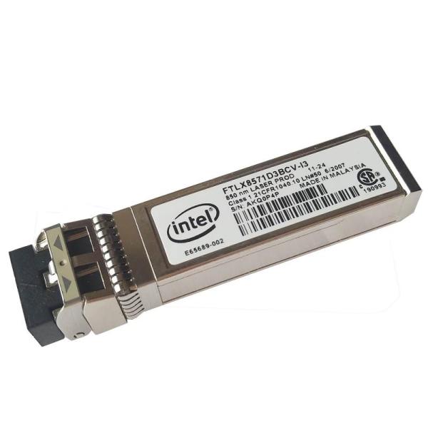 InteI FTLX8571D3BCV-I3 10GBASE-SR 850nm SFP+ Optical Transceiver Module