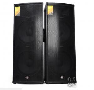 China High-power professional stage audio speaker dual 15 inch outdoor speaker square performance full frequency ktv audio pai factory