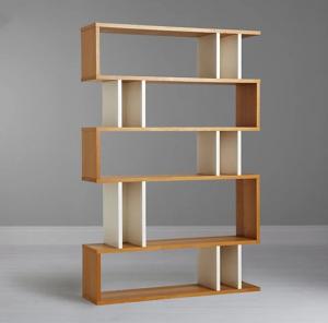 China Factory price wooden melamine bookcase with open shelf on sale