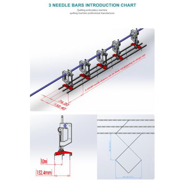 5.5kw High Speed Rotary Hook Quilting Sewing Machine With Computer Control System