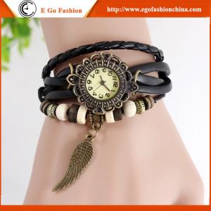 China Korean Fashion Jewelry Watch Retro Leather Watches OEM Watch Quartz Analog Watch Cheap New factory