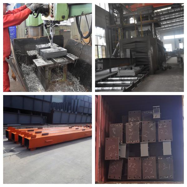 Prefab Steel Structure Workshop Portal Frame Q235B Q355B