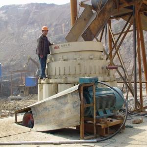 China Mining Construction Spring Cone Rock Crusher Machine 115 - 260t/H on sale