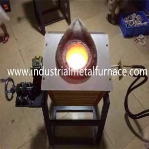 China Tilting IGBT Power Industrial Metal Melting Furnace Electric Copper Melting Furnace on sale