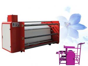 China Sublimation Printing Heat Transfer Machine Roller Style 1m Width Rotary Calander factory
