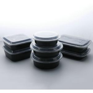 Transparent PP Customize Packing Boxes Disposable Take Away Containers