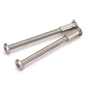 China Stainless steel Customized Male Female Book Binding decorative Bolt /Sex Bolts connecting female bolts factory