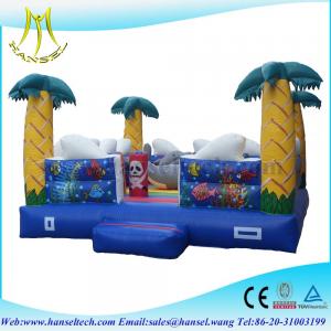 China Hansel china kids playground slides inflatable playground slide factory
