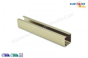 China Industrial 6063 T5 Bronze Anodized Aluminium Profile , Aluminium Window Frame factory