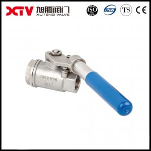 China GB Standard Xtv CE Coc ISO Threaded Spring Return Ball Valve with CE/SGS/ISO9001 on sale