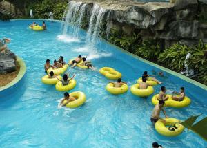 China Funny Drifting Or Lazy River Water Park For Adult And Kids 4 - 6m Width factory