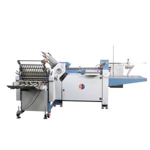 PLC Controlled Automatic Paper Folding Machine Flexible With Touch Screen