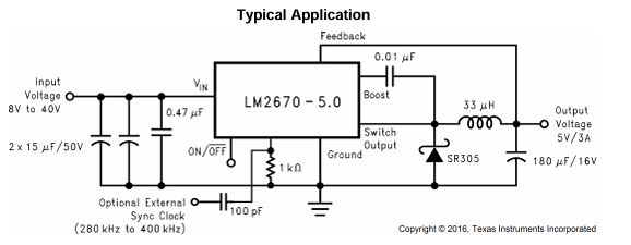 LM2670SD-ADJ Power Management (PMIC) 14 VDFN Exposed Pad Buy Online Electronic Components Original