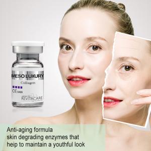 China Luxury Band Original Facial Collagen Whitening Serum Set Transparent Brightening Firming Collagen Serum factory