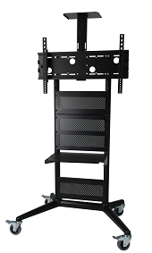 Full Definition 75 LED smart board trolley , mobile stand