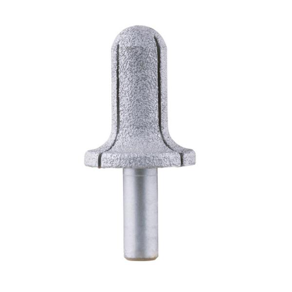 CE 12.7mm Shank Quartz Diamond Router Bit Vacuum Brazed