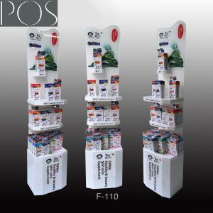 China Custom Acrylic Floor display stand POP display rack for drugs factory