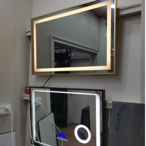 China Led Tempered Dressing Glass Mirror 12V Waterproof Wall Mounted factory