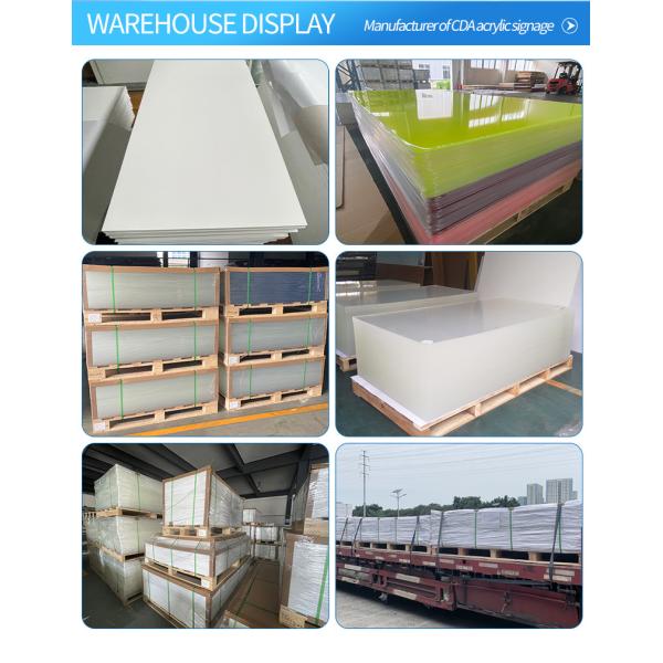 Diffuse Reflection Pastel Colorful Frosted Matte Yellow Acrylic PMMA Sheet Panel 5mm