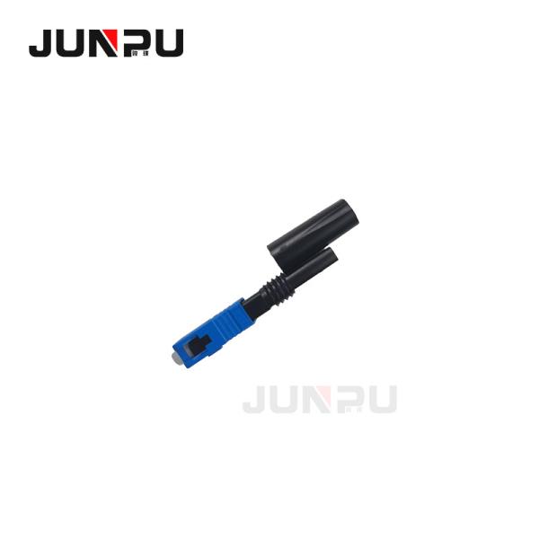SC UPC Type blue Fiber Optic Connector simplex single mode lSZH