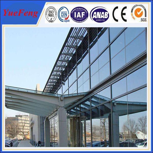 China Cost-effective aluminium curtain wall profiles china exporter factory