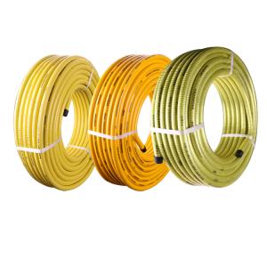 Buy cheap SS304 PVC Water Heater Gas Hose 1/2" DN13 Good Shock Resistance from wholesalers