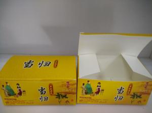 China Factory price paper packaging soft card box factory