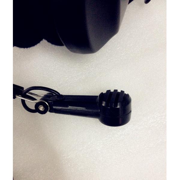 TELIKOU HD-202 XLR 5 Pin Male Single-ear Full-Duplex Wired Intercom Headset Dynamic Micrphone System Anti-Noise Headset