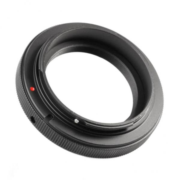 China High Precision Adapter Ring CNC Turning Parts For DSLR SLR Camera T Mount Lens factory