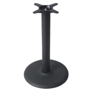 Buy cheap Cast Iron Bistro Table Base Black Wrinkle Powder Coat for Bar Table Restaurant from wholesalers