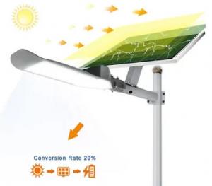 China 60 Watt Solar Powered Street Lights 6500K High Efficiency Integrated factory